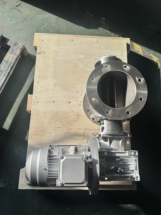  Rotary Airlock Valve Tie Rod Quick Release Cleaning Type Unloading Valve