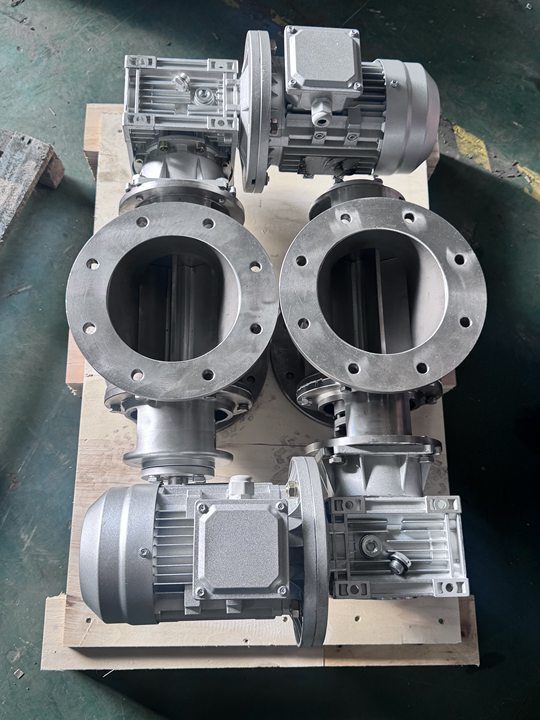  Rotary Airlock Valve Tie Rod Quick Release Cleaning Type Unloading Valve