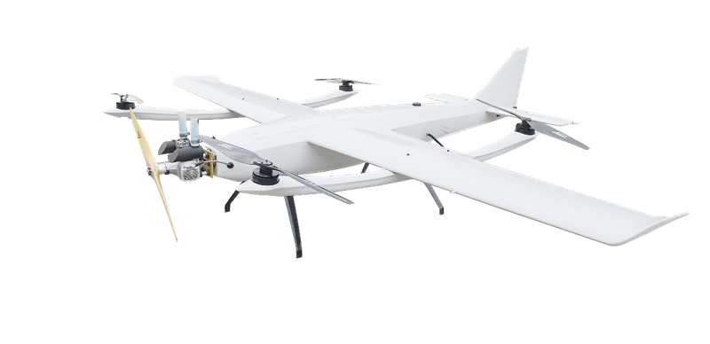 Oil-powered VTOL Compound Fixed Wing Drone Platform —SPEED 40P