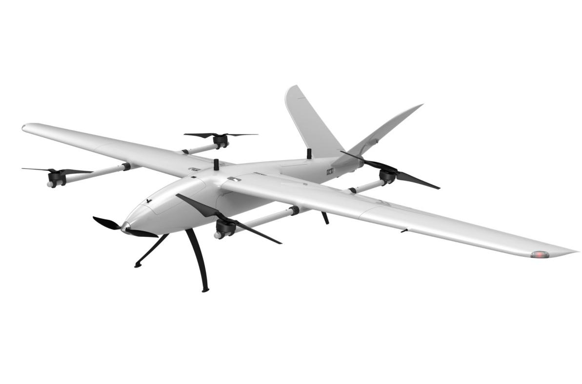 Heavy Payload 10KG VTOL Fixed-Wing UAV Drone